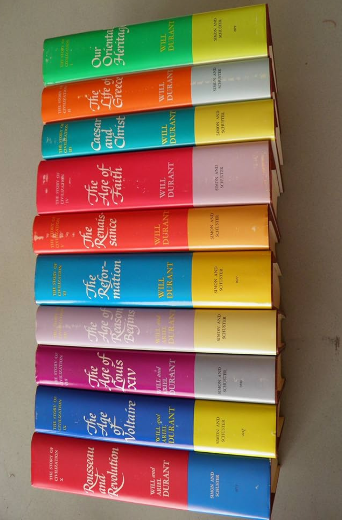 The Story of Civilization | Volumes : Set in 11 | Will & Ariel Durant